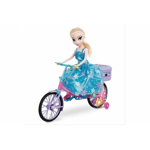 Işıklı Pedallayan Barbie