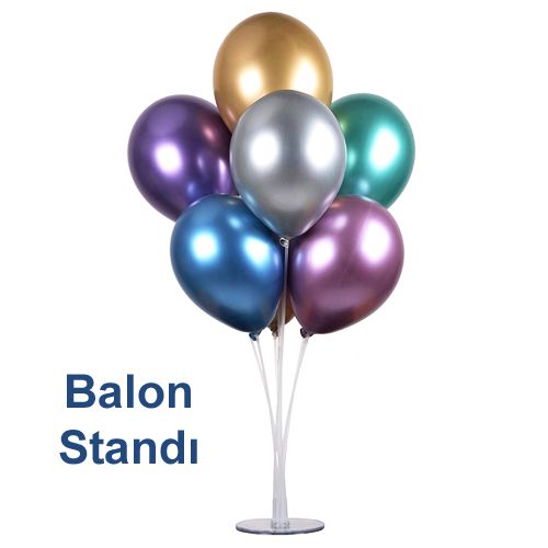 10 lu Balon Standı